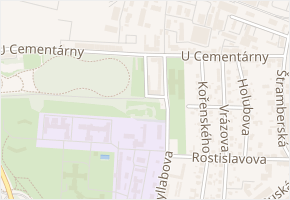 Dehtová v obci Ostrava - mapa ulice