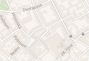 Dr. Šmerala v obci Ostrava - mapa ulice