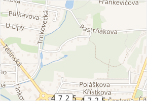 Dvořáčkova v obci Ostrava - mapa ulice