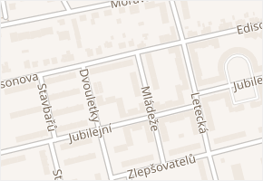 Edisonova v obci Ostrava - mapa ulice