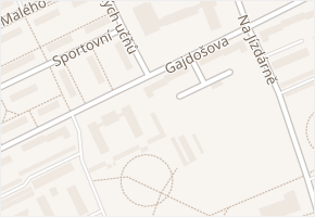 Gajdošova v obci Ostrava - mapa ulice