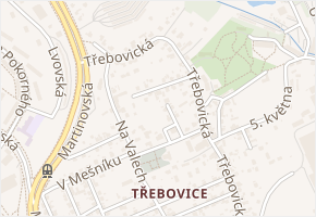 Gudrichova v obci Ostrava - mapa ulice
