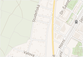 Hašlerova v obci Ostrava - mapa ulice