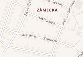 Havlíčkova v obci Ostrava - mapa ulice