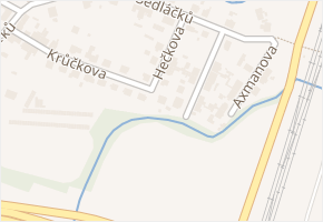 Hečkova v obci Ostrava - mapa ulice
