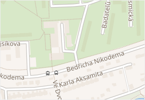 Heyrovského v obci Ostrava - mapa ulice