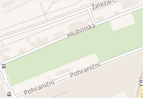 Hlubinská v obci Ostrava - mapa ulice