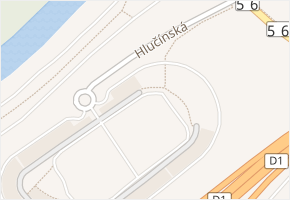 Hlučínská v obci Ostrava - mapa ulice