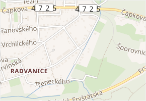 Holešova v obci Ostrava - mapa ulice