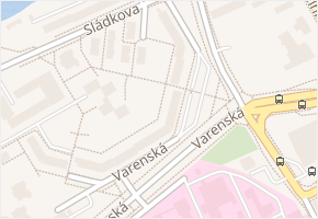 Hornopolní v obci Ostrava - mapa ulice