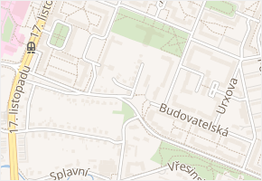 Hradčanská v obci Ostrava - mapa ulice