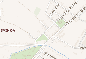 Hradecká v obci Ostrava - mapa ulice