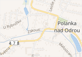 Jana Krejčího v obci Ostrava - mapa ulice