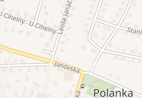 Janovská v obci Ostrava - mapa ulice