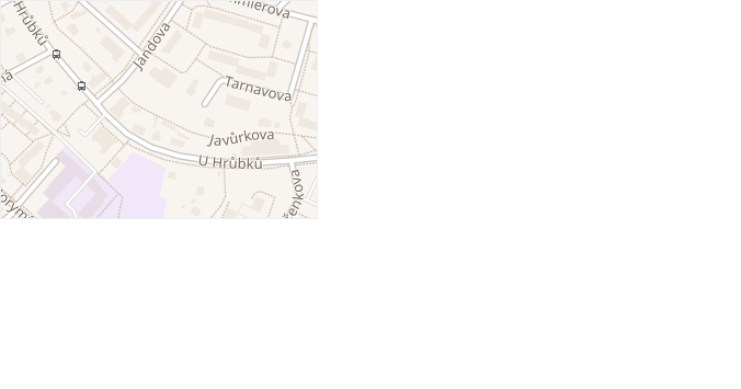 Javůrkova v obci Ostrava - mapa ulice