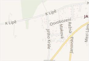 Jiřího Krále v obci Ostrava - mapa ulice