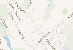 K Lesu v obci Ostrava - mapa ulice