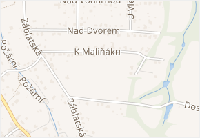 K Maliňáku v obci Ostrava - mapa ulice