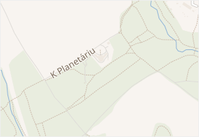 K Planetáriu v obci Ostrava - mapa ulice