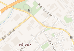 K Sazovně v obci Ostrava - mapa ulice