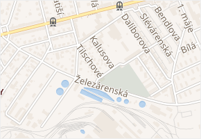Kalusova v obci Ostrava - mapa ulice