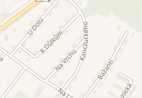 Kanczuckého v obci Ostrava - mapa ulice