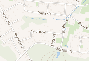 Kavalova v obci Ostrava - mapa ulice