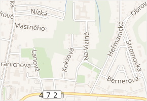 Klikova v obci Ostrava - mapa ulice