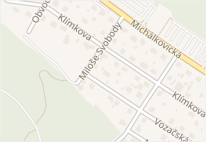 Klímkova v obci Ostrava - mapa ulice