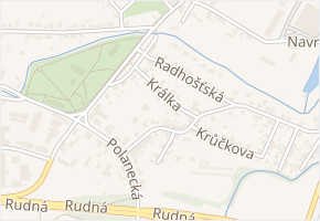 Králka v obci Ostrava - mapa ulice