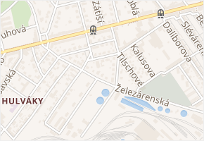 Kremličkova v obci Ostrava - mapa ulice