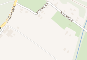 Křivecká v obci Ostrava - mapa ulice