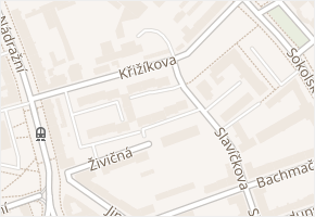 Křižíkova v obci Ostrava - mapa ulice