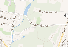 Krušinova v obci Ostrava - mapa ulice