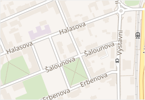 Kutuzovova v obci Ostrava - mapa ulice