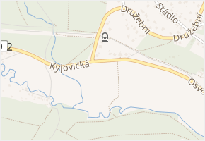 Kyjovická v obci Ostrava - mapa ulice