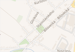 Leopolda Kříže v obci Ostrava - mapa ulice