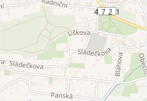 Liškova v obci Ostrava - mapa ulice
