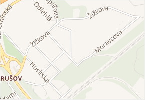 Lomonosovova v obci Ostrava - mapa ulice