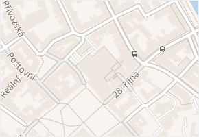 Masarykovo náměstí v obci Ostrava - mapa ulice
