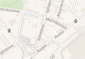 Mečnikovova v obci Ostrava - mapa ulice