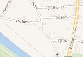 Mexická v obci Ostrava - mapa ulice
