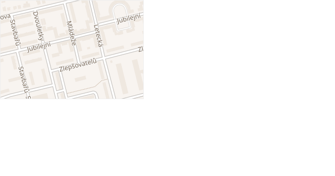 Mládeže v obci Ostrava - mapa ulice