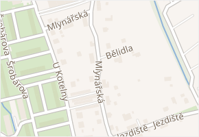 Mlynářská v obci Ostrava - mapa ulice