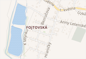 Molákova v obci Ostrava - mapa ulice