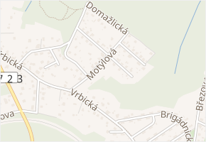 Motýlová v obci Ostrava - mapa ulice