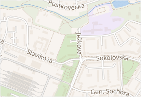 Moyzesova v obci Ostrava - mapa ulice