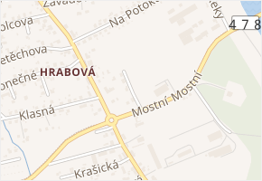 Na Brázdě v obci Ostrava - mapa ulice