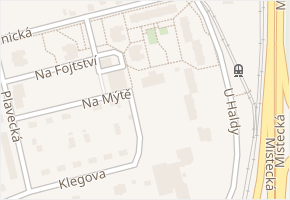 Na Fojtství v obci Ostrava - mapa ulice