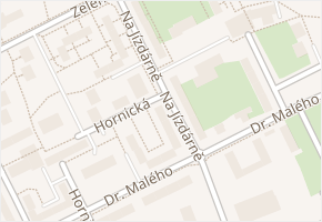 Na Jízdárně v obci Ostrava - mapa ulice